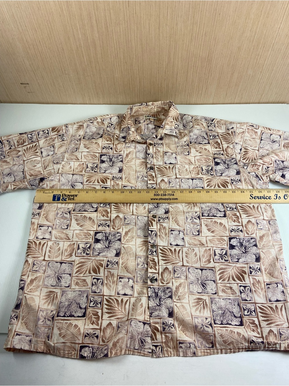 Campia Moda XXL Rayon Hawaiian Aloha Shirt Tropical Resort Button Up - Picture 4 of 6